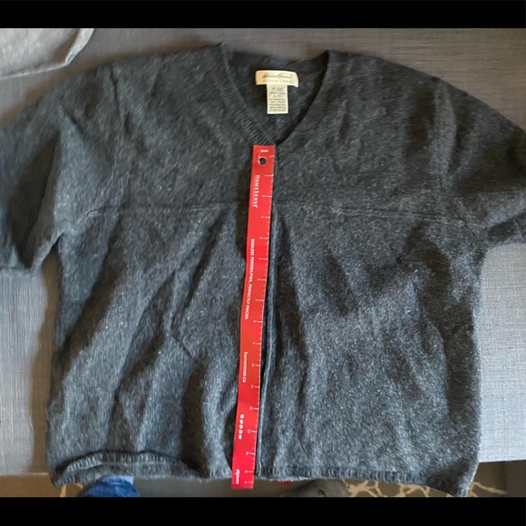 Eddie Bauer 100% lambs wool sweater size L - Picture 5 of 7